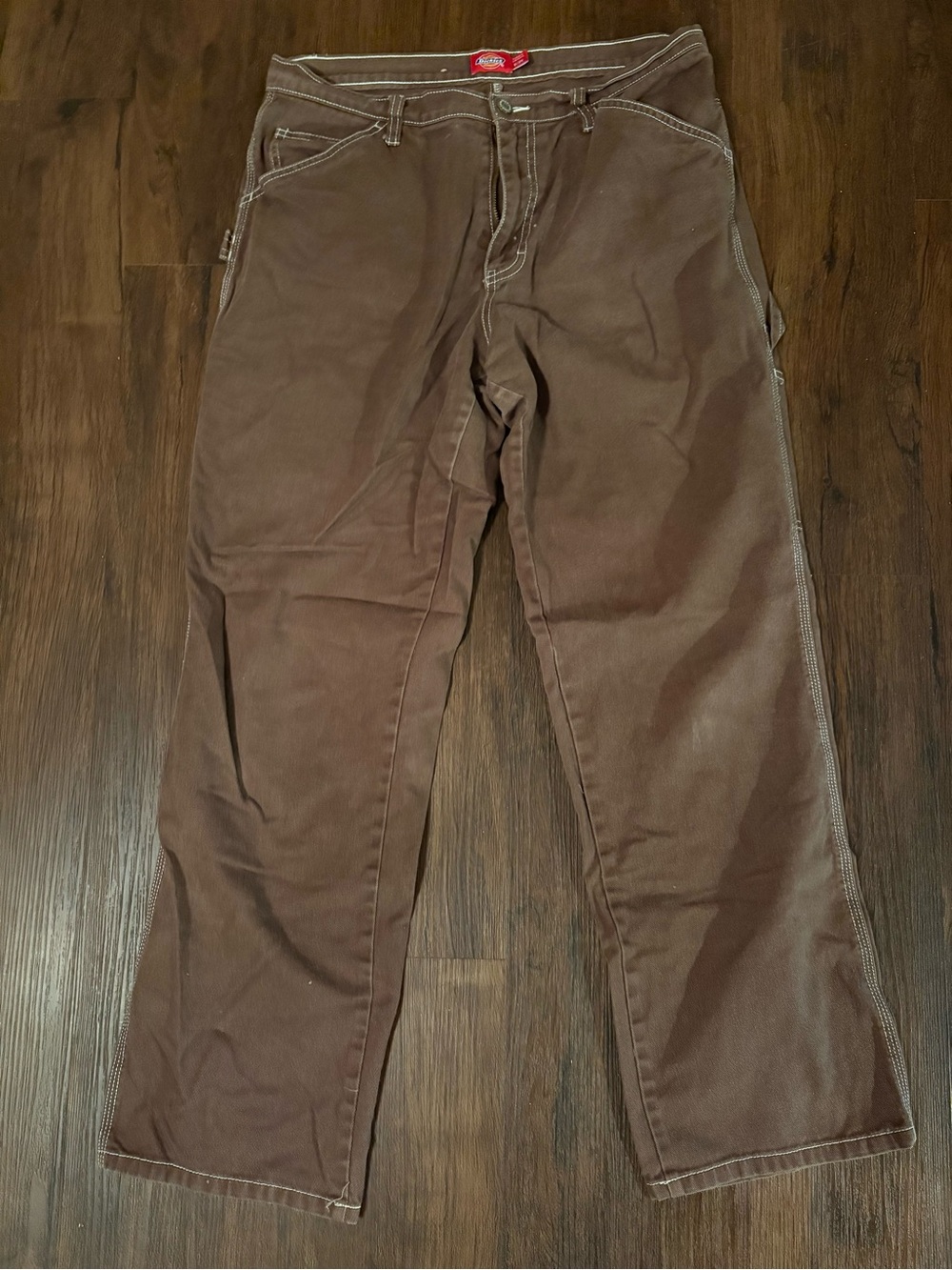 Dickies Men's Corduroy Work Pants in Brown